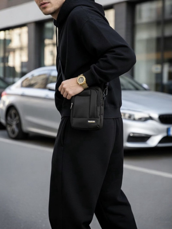 Сумка мужская Baggins 61039 чёрная