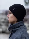 Шапка мужская 11468 MARHATTER чёрный (57-59)
