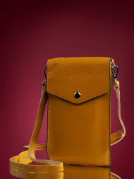 Сумка женская для телефона 5509 yellow