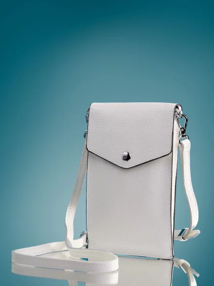 Сумка женская для телефона 5509 white