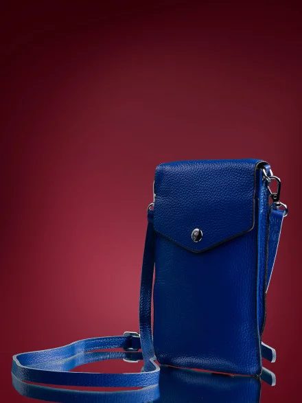 Сумка женская для телефона 5509 d.blue Сумка женская для телефона 5509 d.blue