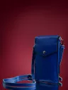 Сумка женская для телефона 5509 d.blue