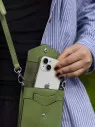 Сумка женская для телефона 5509 apple green