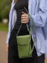 Сумка женская для телефона 5509 apple green
