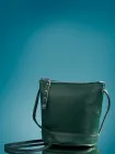 Сумка женская Baggins 5503 тёмно-зелёная Сумка женская Baggins 5503 тёмно-зелёная