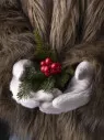 Перчатки женские Юйлин 7728 кремовые Перчатки женские Юйлин 7728 кремовые