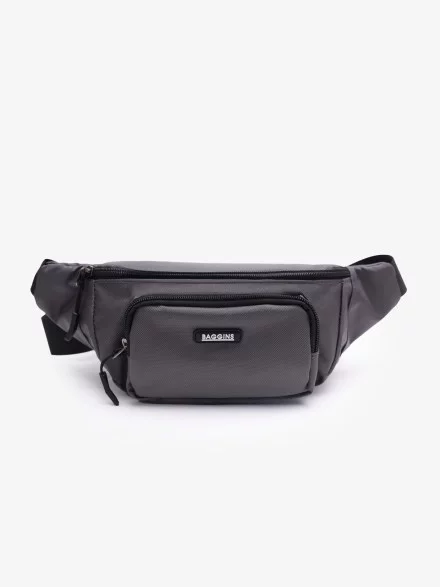 Сумка на пояс Baggins 35011 серая