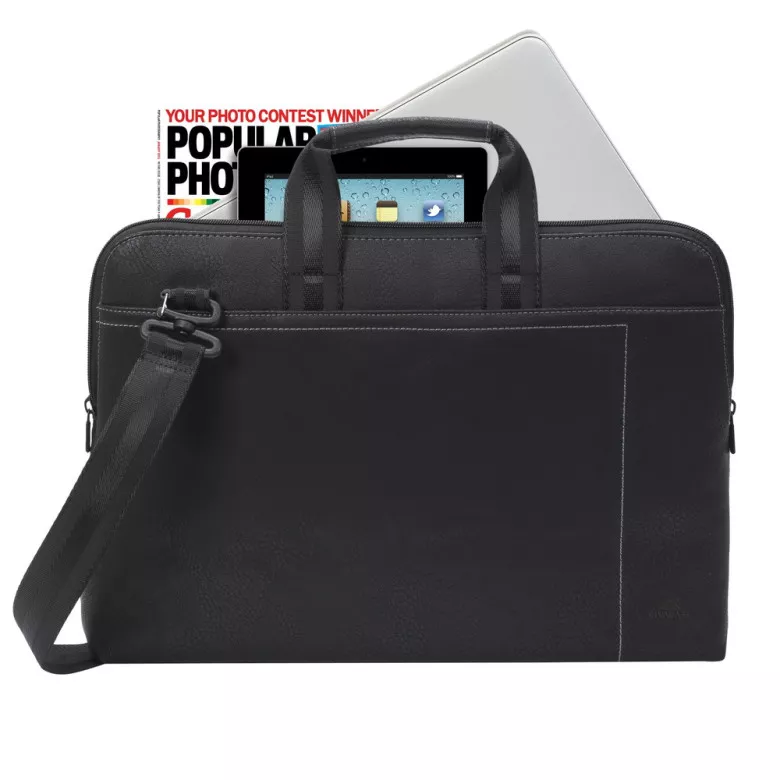 Сумка для ноутбука 15,6" RIVACASE, 8930 (PU) black