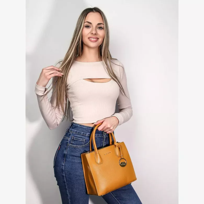 Сумка женская David Jones 6900 mustard Сумка женская David Jones 6900 mustard