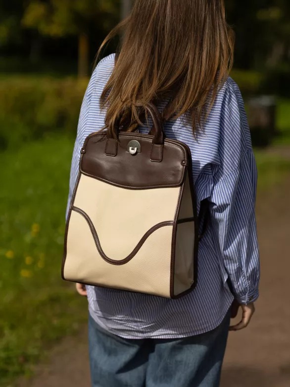 Рюкзак городской Baggins 58223 apricot (9039-8136D)