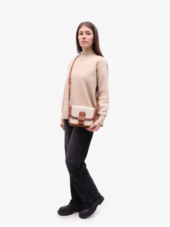 Сумка женская David Jones 7014 cognac
