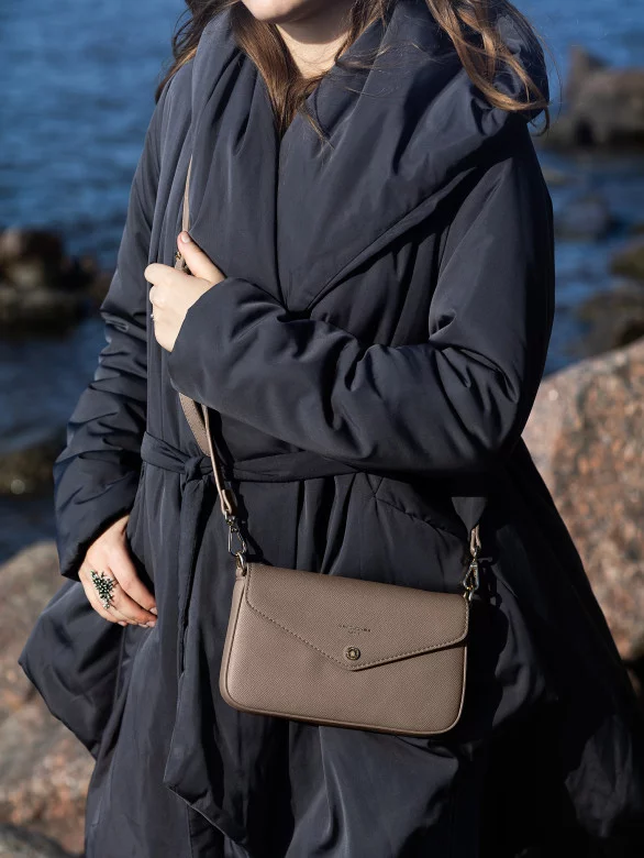 Сумка женская David Jones 6120-5 warm taupe