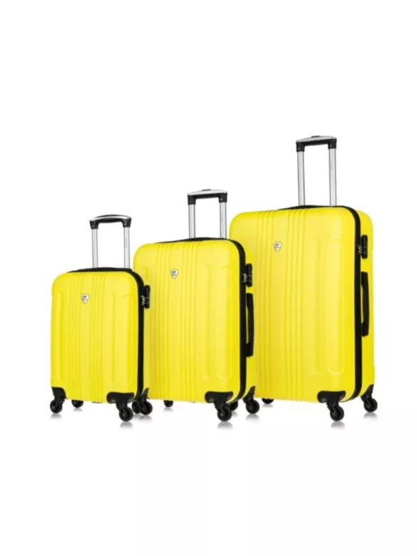 Чемодан L'Case, Bangkok без расширения жёлтый Чемодан L'Case, Bangkok без расширения жёлтый