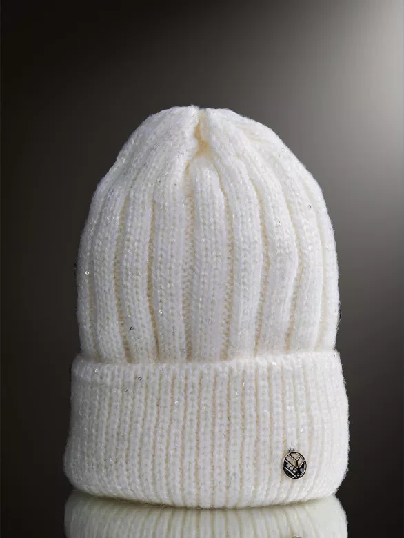 Шапка женская 12838/2 MARHATTER молочный (56-58)
