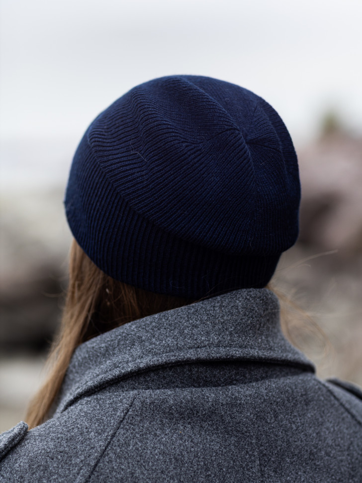 Шапка женская 12304 MARHATTER тёмно-синий (56-58)