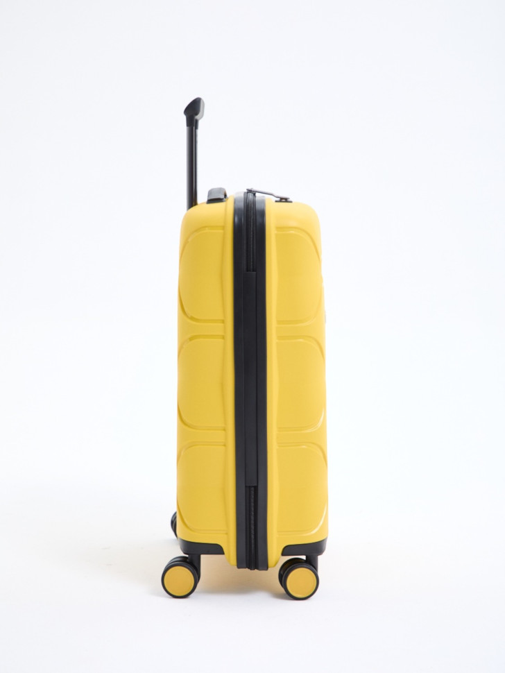 Чемодан L'Case, Miami  без расширения жёлтый 