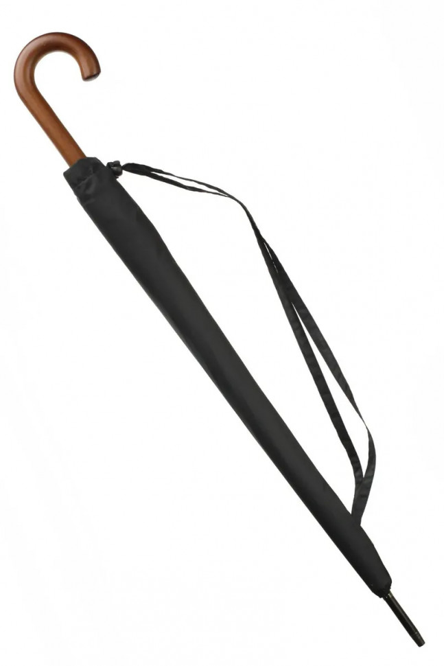 Зонт-трость семейный Pasio 135, 24 спицы, ручка крюк дерево