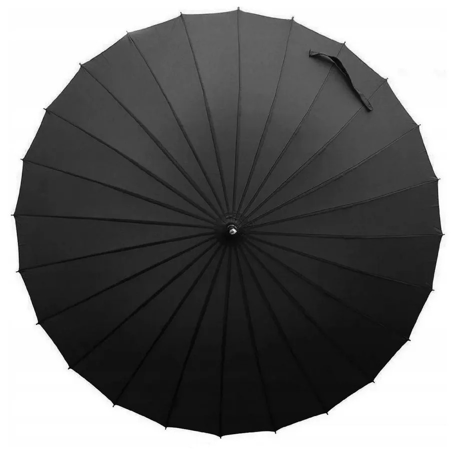 Зонт-трость семейный Pasio 135, 24 спицы, ручка крюк дерево