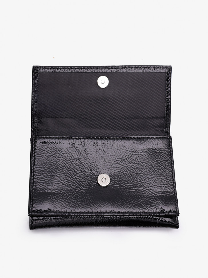 Портмоне женское Вектор ПЖ-453-2110/3210 черное варан