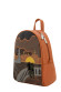 Рюкзак Protege 348-113 "Город №15" рыжий Рюкзак Protege 348-113 "Город №15" рыжий