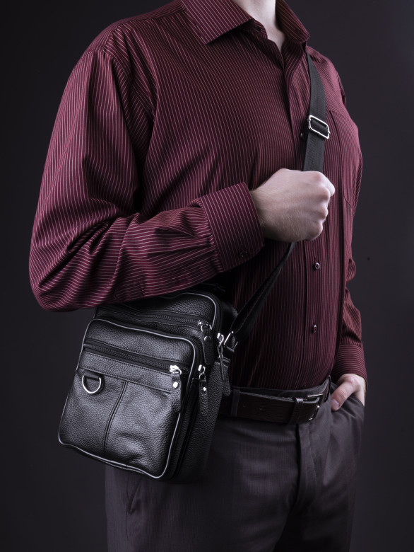 Сумка мужская Baggins 720 черная