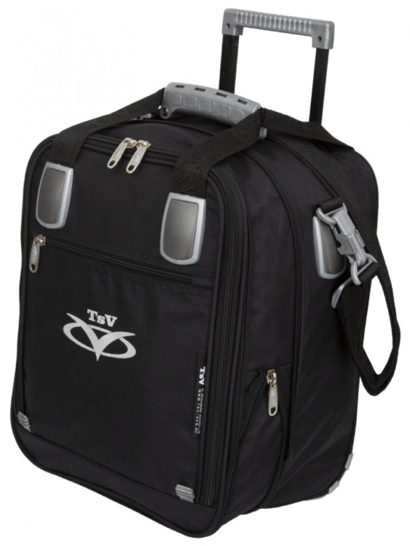 Сумка для ручной клади с колёсами TsV 463.32 РК синяя (Северный Ветер и Smartavia)