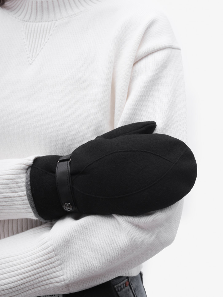 Варежки Мария (5.1)1340 черные Варежки Мария (5.1)1340 черные