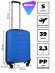 Чемодан RION+ 461 18"