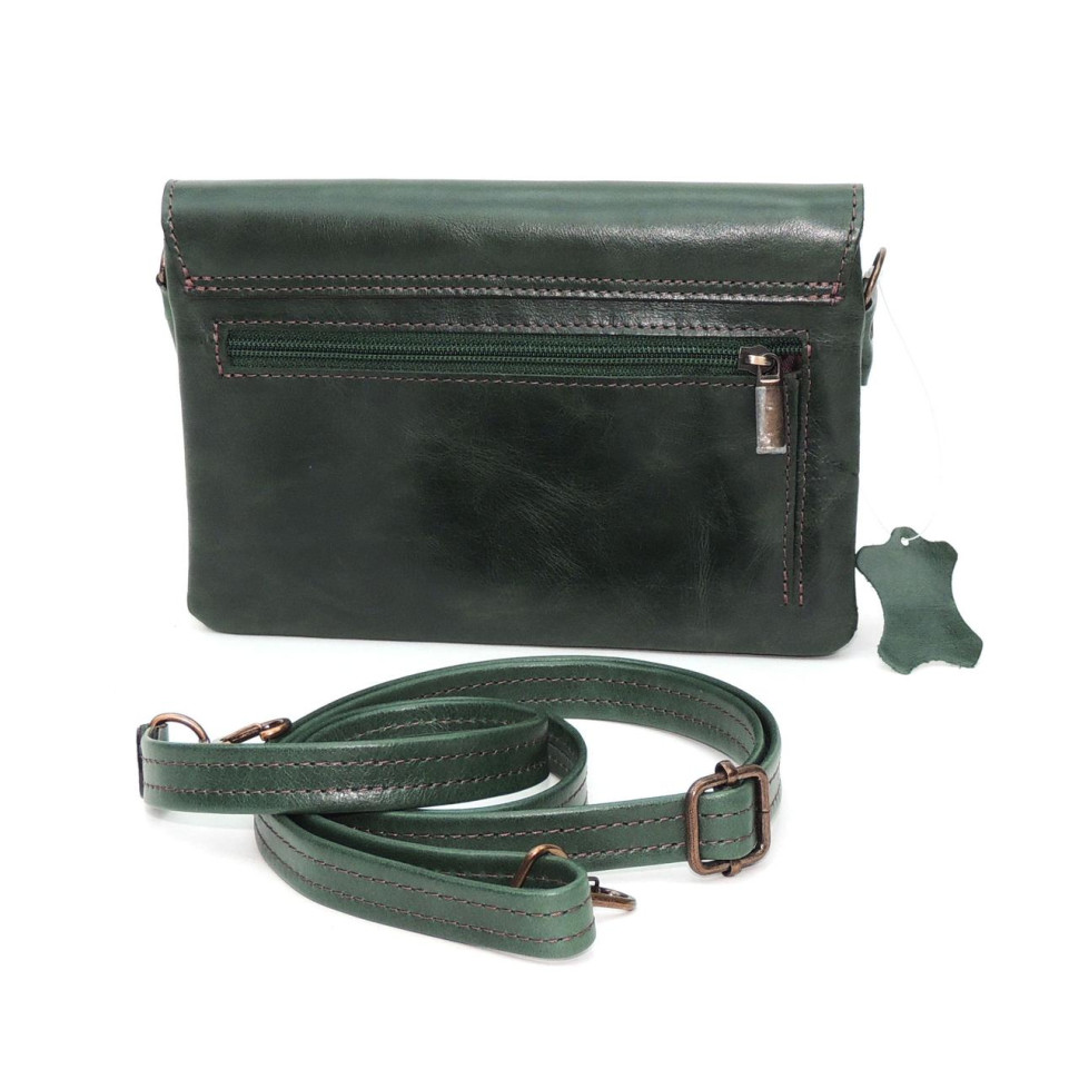 Сумка женская Natalia Kalinovskaya, «Гринли» Птица зеленая