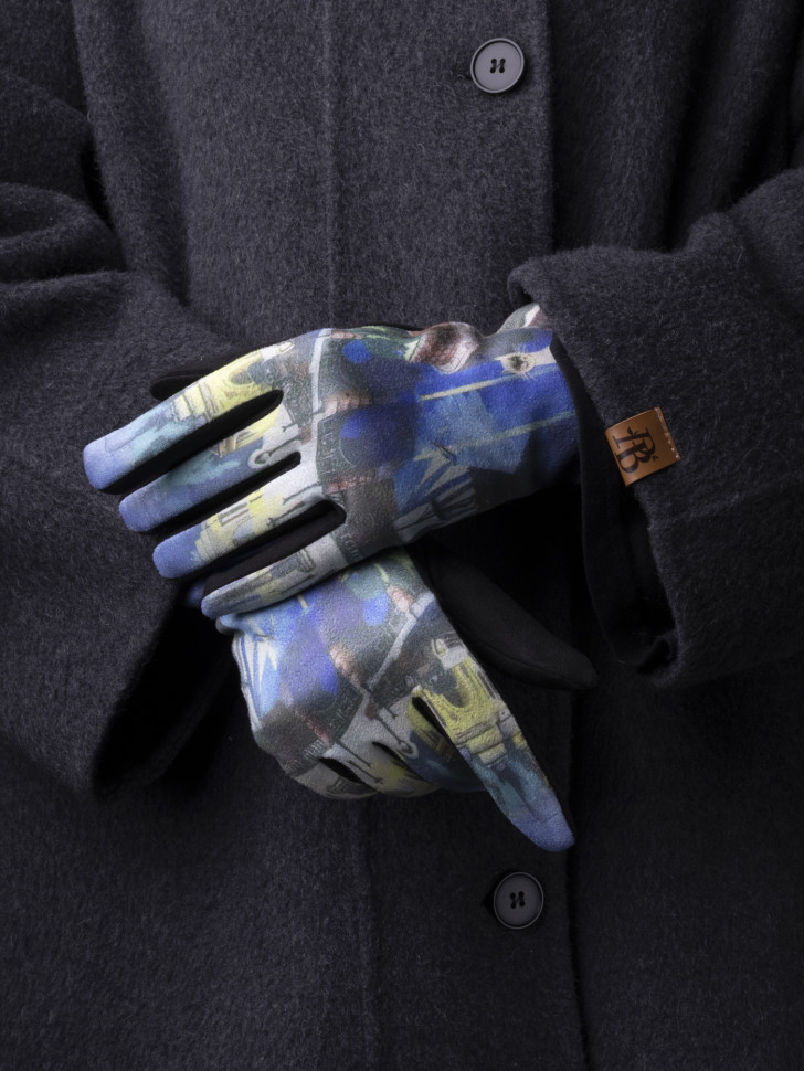 Перчатки женские Ангел 111-28 коты СПб Перчатки женские Ангел 111-28 коты СПб