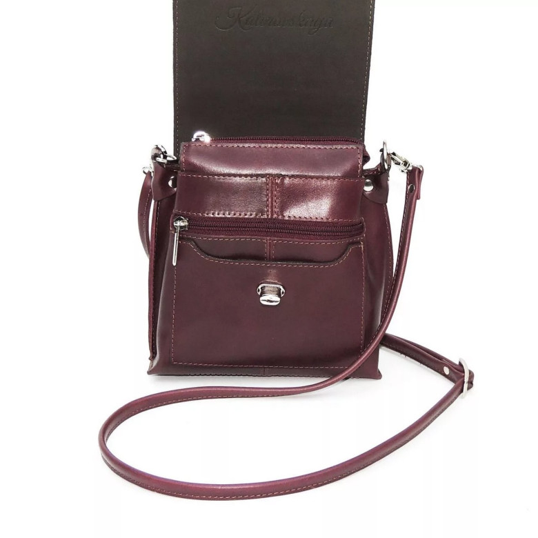 Сумка женская Natalia Kalinovskaya, С76т "Джун" бордо Сумка женская Natalia Kalinovskaya, С76т "Джун" бордо