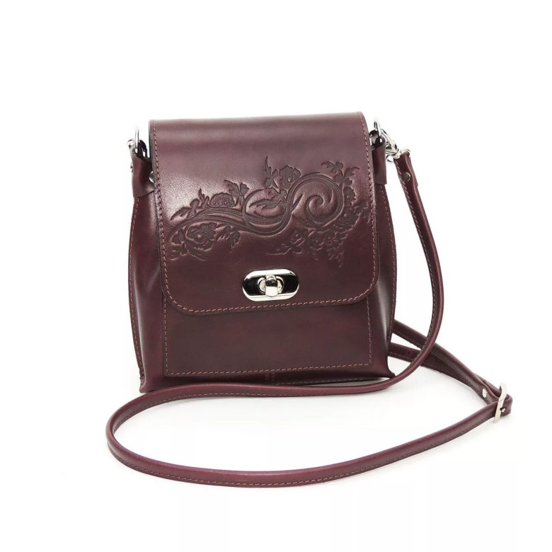 Сумка женская Natalia Kalinovskaya, С76т "Джун" бордо Сумка женская Natalia Kalinovskaya, С76т "Джун" бордо