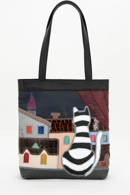 Сумка Protege ДС-528-305 "Окно ночь" черный флотер Сумка Protege ДС-528-305 "Окно ночь" черный флотер