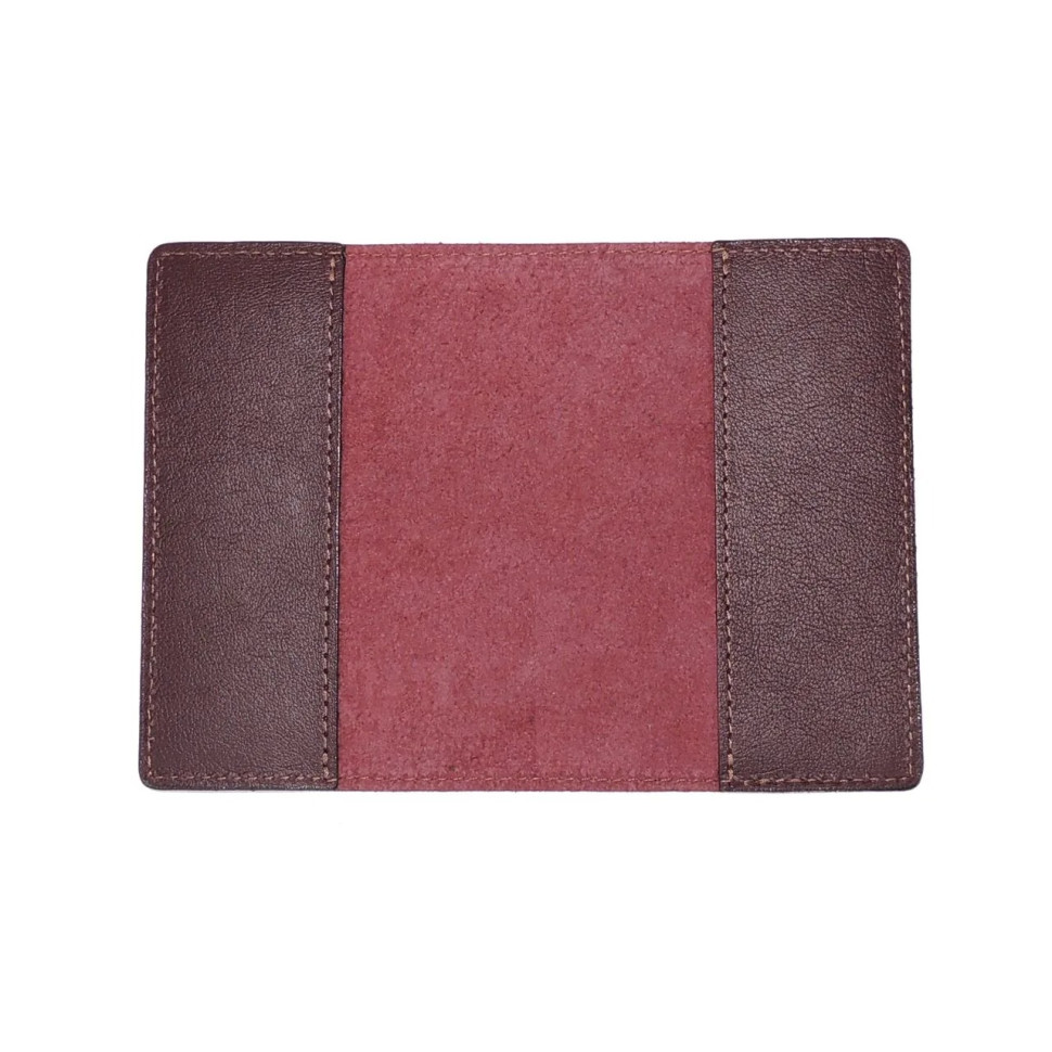 Обложка для паспорта Natalia Kalinovskaya От-68 трава бордо Обложка для паспорта Natalia Kalinovskaya От-68 трава бордо