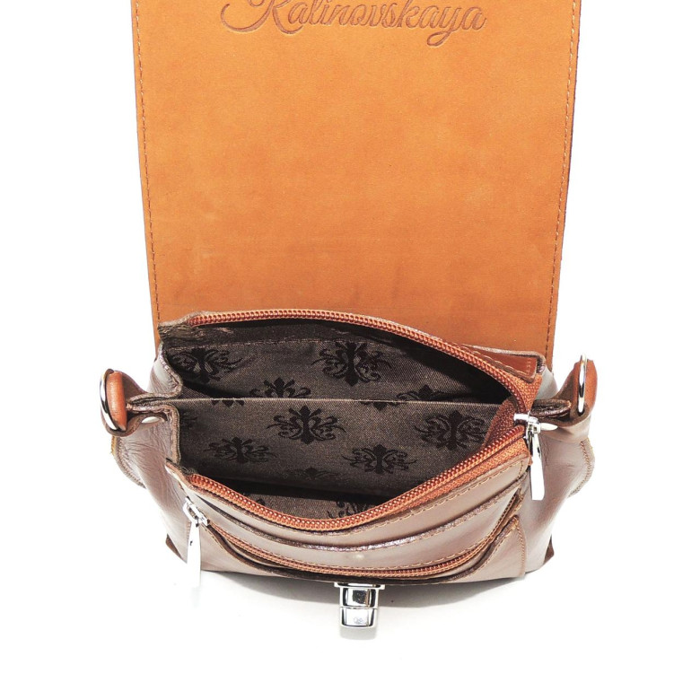 Сумка женская Natalia Kalinovskaya, С76т «Капри» рыжая Сумка женская Natalia Kalinovskaya, С76т «Капри» рыжая