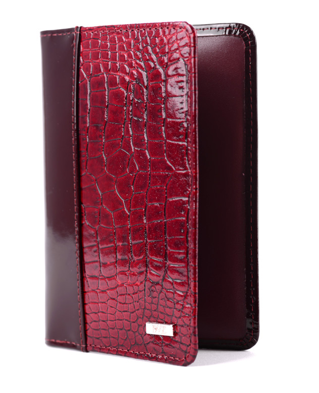 Обложка для автодокументов PAGE AUTO BERRY Esse, кожа саванна бордо, 53641