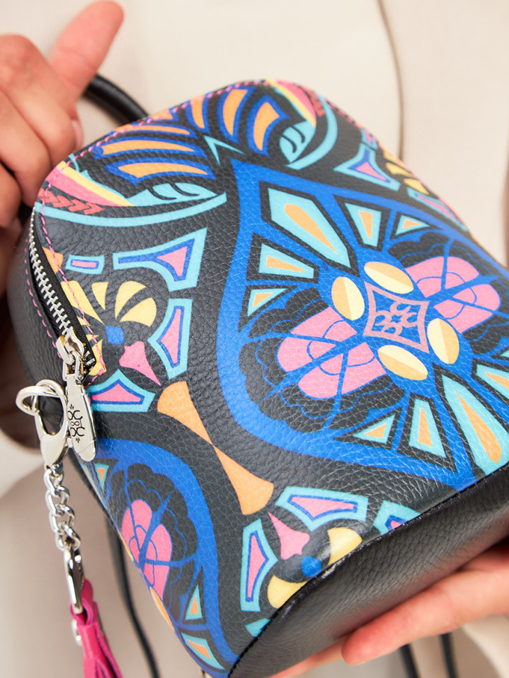 Рюкзак Curanni 2412 орнаменто фуксия