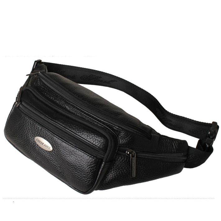 Сумка на пояс Cheer Soul 7211 чёрная Сумка на пояс Cheer Soul 7211 чёрная