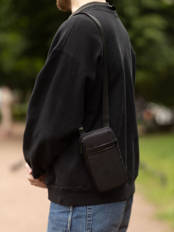 Сумка мужская David Jones 7690 black