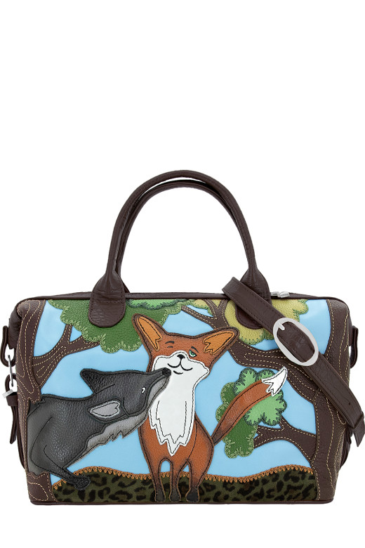 Сумка Protege ДС-195-177 "Лиса №3" темно-коричневый Сумка Protege ДС-195-177 "Лиса №3" темно-коричневый