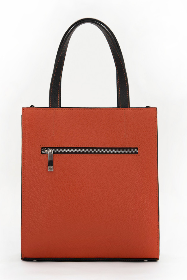 Сумка Protege Ц-554 тыква/бежевый/коричневый флотер