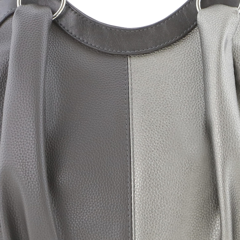 Сумка Оливи, 260 серая/серебристая