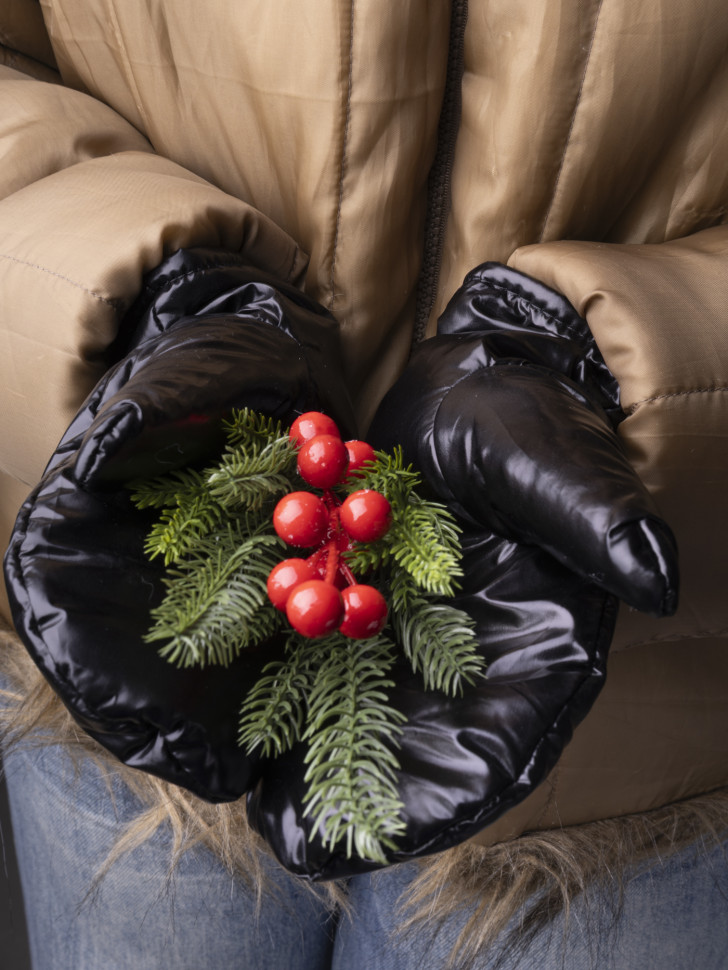 Варежки женские Baggins балонь. черные