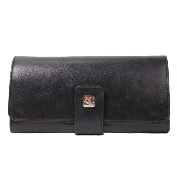 Портмоне женское Grand, 02-272-0513 тёмно-серое Портмоне женское Grand, 02-272-0513 тёмно-серое