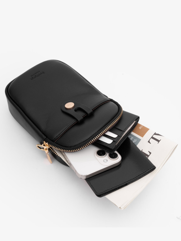 Сумка Prettyzys L071 черная Сумка Prettyzys L071 черная