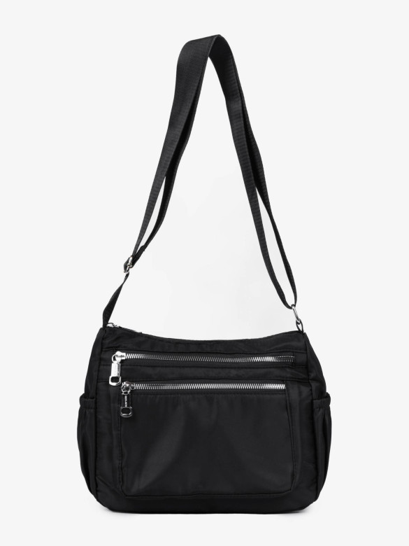 Сумка женская Ruilaisi, Б 1809 черная Сумка женская Ruilaisi, Б 1809 черная