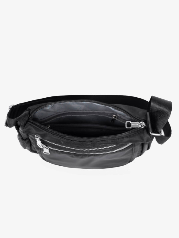 Сумка женская Ruilaisi, Б 1809 черная Сумка женская Ruilaisi, Б 1809 черная