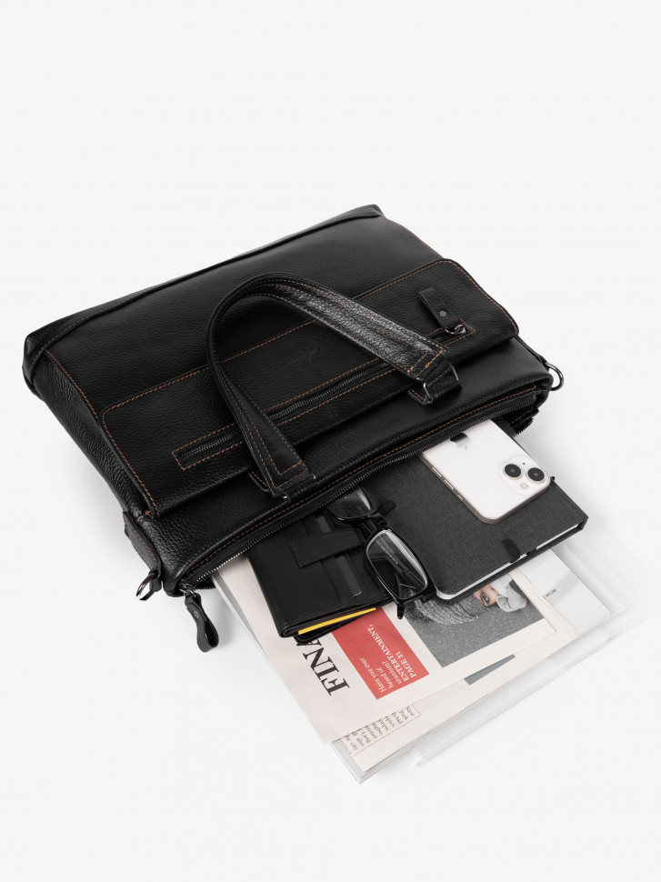 Сумка мужская Maxsimo Tarnavsky 1075 черная Сумка мужская Maxsimo Tarnavsky 1075 черная