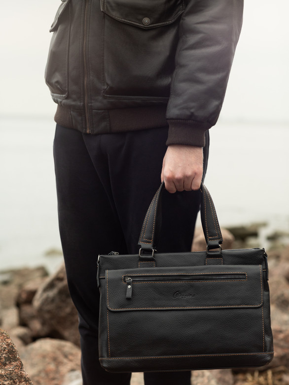 Сумка мужская Maxsimo Tarnavsky 1075 черная Сумка мужская Maxsimo Tarnavsky 1075 черная