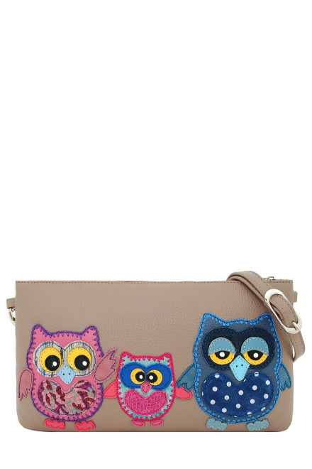 Сумка женская Protege, 251 "Совята" капучино Сумка женская Protege, 251 "Совята" капучино